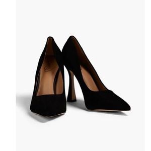 ANTONIA PUMP - BLACK SUEDE w/ box